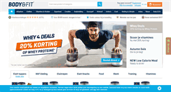 Desktop Screenshot of bodyenfitshop.nl