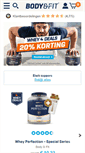 Mobile Screenshot of bodyenfitshop.nl